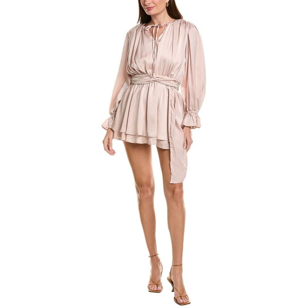 Ipponelli Womens Mini Dress, Beige